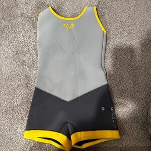 Roxy XY Springsuit Wetsuit Shorty Cross Back Short Jane - LIMITED EDITION